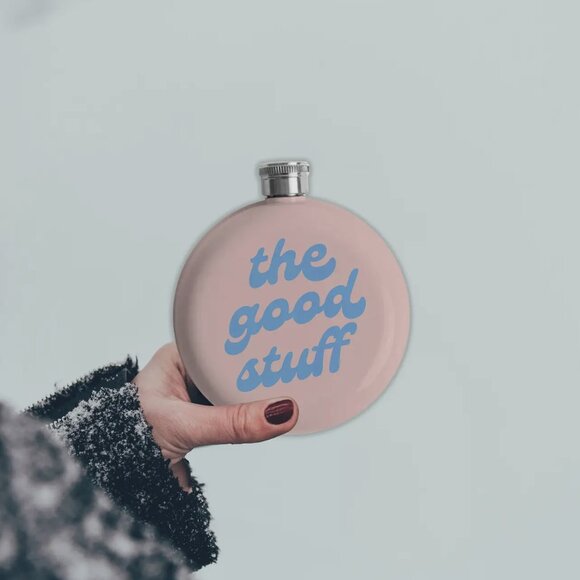 ($6) Sassy Flask - The Good Stuff - Picture 1 of 4
